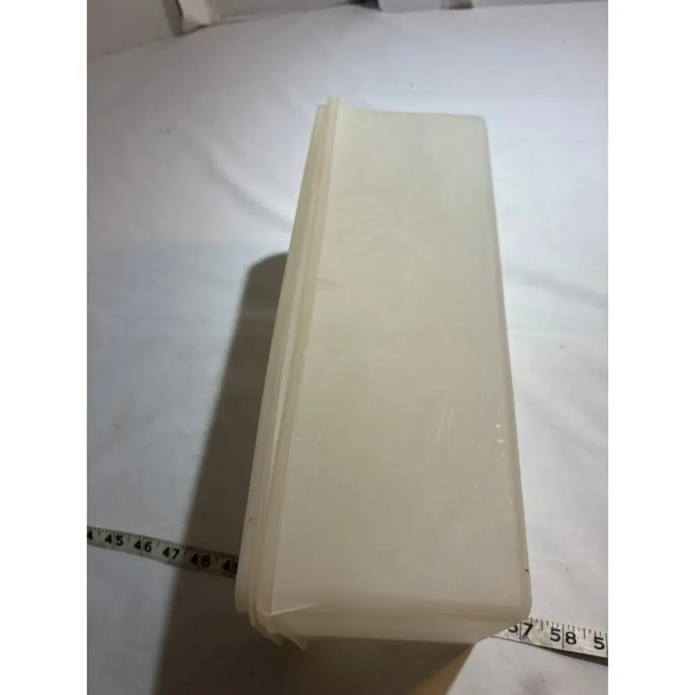 Vintage Tupperware Rectangular Storage Container with Lid